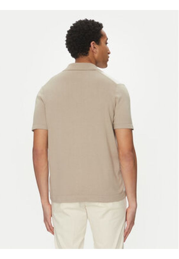 JOOP! Koszula 17 JK-13Kamor 30045228 Beżowy Modern Fit. Kolor: beżowy. Materiał: bawełna