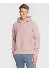Champion Bluza Reverse Weave Fleece 217976 Różowy Regular Fit. Kolor: różowy. Materiał: bawełna #1