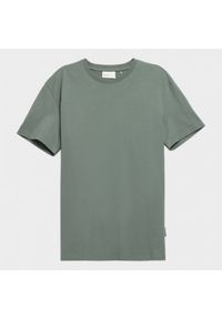 outhorn - T-shirt z nadrukiem męski. Okazja: na co dzień. Materiał: bawełna. Wzór: nadruk. Styl: casual #4