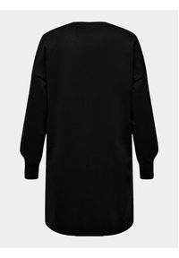 ONLY Carmakoma Sukienka dzianinowa New Calla 15310110 Czarny Regular Fit. Kolor: czarny. Materiał: bawełna #4