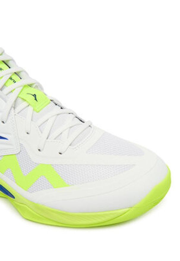 Mizuno Buty halowe Wave Momentum Pro Mid V1GA2545 39 Biały. Kolor: biały. Materiał: materiał. Model: Mizuno Wave