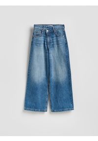 Reserved - Jeansy baggy - niebieski. Kolor: niebieski #1