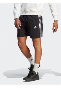 Adidas - adidas Szorty sportowe AEROREADY Essentials Chelsea 3-Stripes Shorts IC1484 Czarny Regular Fit. Kolor: czarny. Materiał: syntetyk. Styl: sportowy