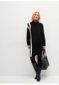 bonprix - Sweter z dołem wyciętym w szpic. Kolor: czarny #2