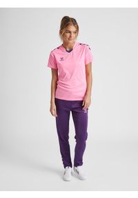 Damska koszulka Hummel hmlhmlCORE. Kolor: różowy. Sport: piłka nożna