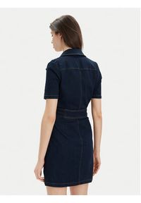 Morgan Sukienka jeansowa 231-RZOE Granatowy Slim Fit. Kolor: niebieski. Materiał: jeans #4