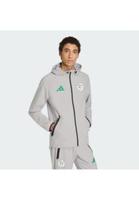 Adidas - Wiatrówka Algieria Tiro Tech Full Zip. Kolor: szary. Sport: piłka nożna #1