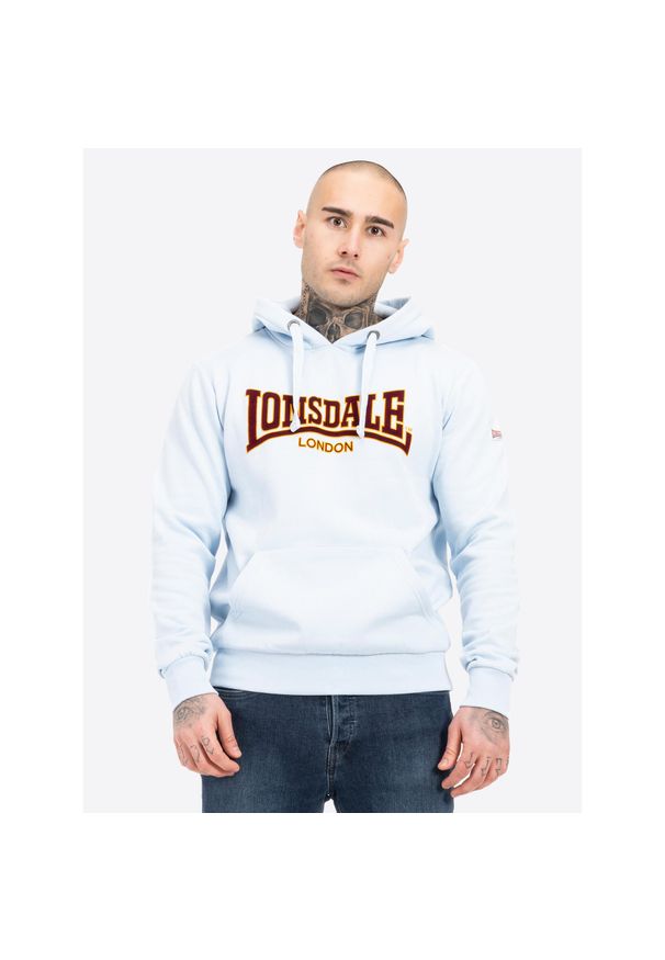 Bluza z kapturem Lonsdale Classic Ll002. Typ kołnierza: kaptur. Kolor: niebieski