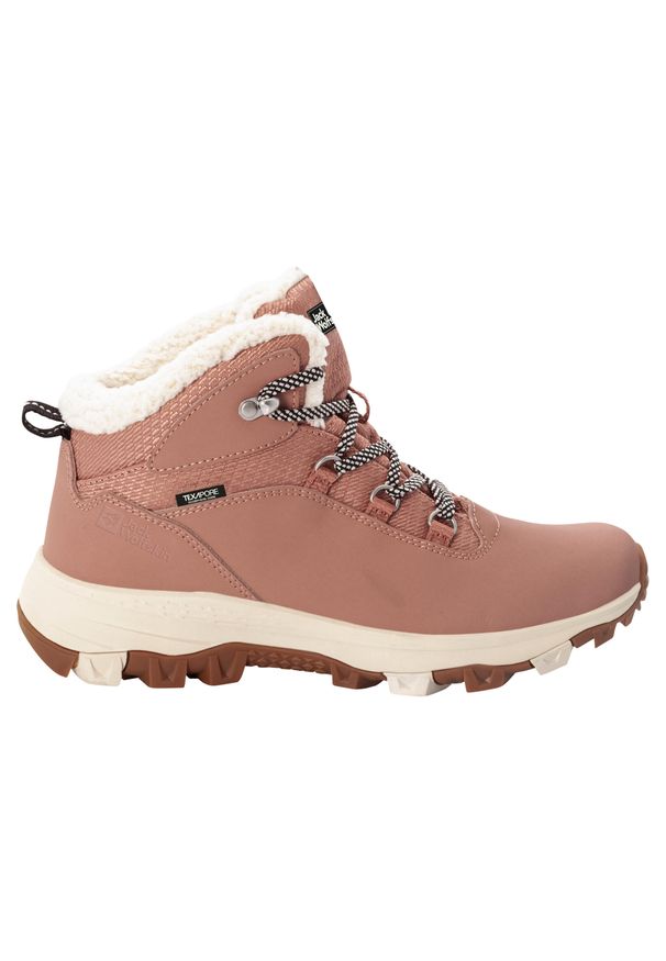 Buty trekkingowe damskie Jack Wolfskin Everquest Texapore Mid. Kolor: wielokolorowy, biały, różowy