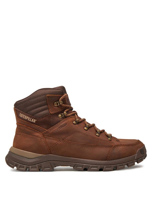 Trekkingi CAT Footwear. Kolor: brązowy. Sport: turystyka piesza