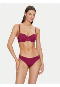 Calvin Klein Underwear Biustonosz balkonetka 000QF7543E Fioletowy. Kolor: fioletowy. Materiał: syntetyk #5