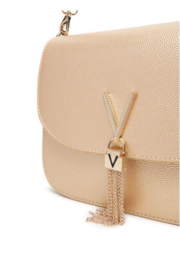 VALENTINO - Valentino Torebka Divina VBS1R404G Złoty. Kolor: złoty. Materiał: skórzane