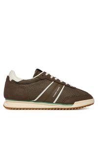 Tommy Jeans Sneakersy Tjw Low Profile Runner EN0EN02862 Brązowy. Kolor: brązowy. Materiał: materiał