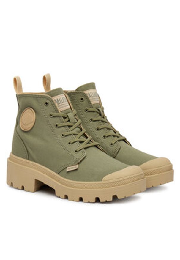 Palladium Trapery Pallabasetwill 96907-333-M Zielony. Kolor: zielony. Materiał: materiał