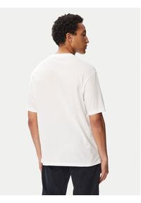 Karl Lagerfeld - KARL LAGERFELD T-Shirt 755143 563225 Biały Regular Fit. Typ kołnierza: dekolt w karo. Kolor: biały. Materiał: bawełna #5
