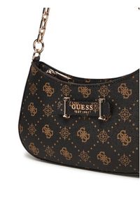 Guess Torebka Carrie Logo HWGP98 98180 Brązowy. Kolor: brązowy. Materiał: skórzane #5