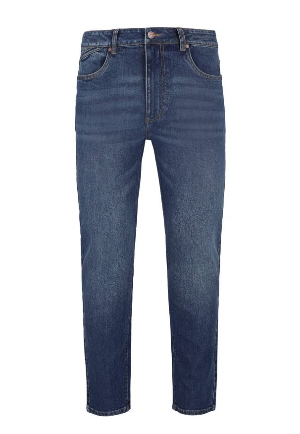 Volcano - Jeansy męskie, Regular Fit, D-JERRY 59. Okazja: na co dzień. Kolekcja: plus size. Styl: klasyczny, casual