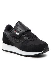 Fila Sneakersy Retroque Velcro Kids FFK0036.80010 Czarny. Kolor: czarny. Materiał: materiał #5