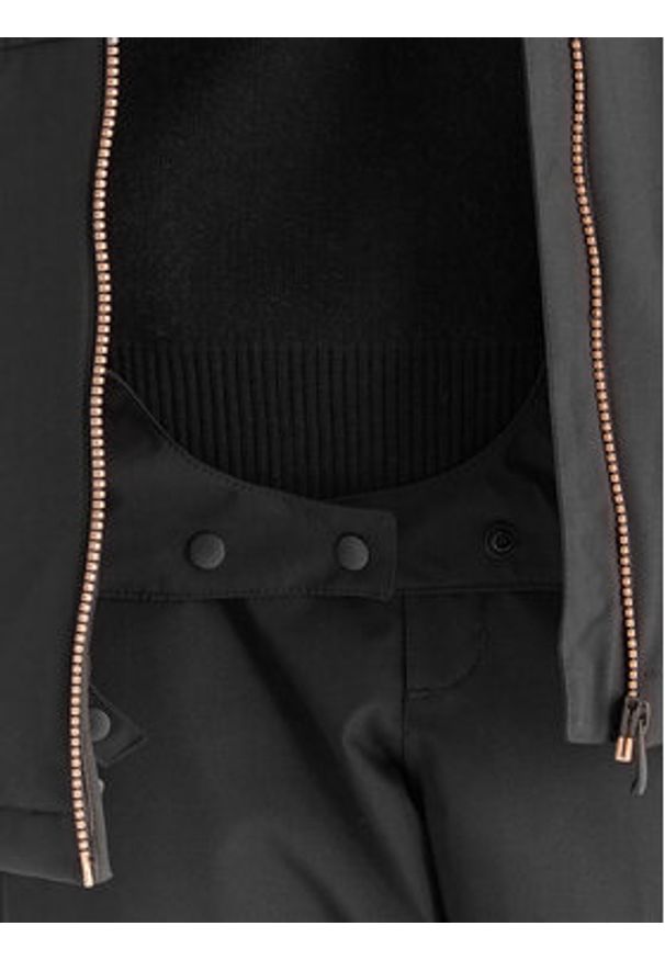 Roxy Kurtka narciarska Snowhill Puffy JK ERJTJ03535 Czarny Tailored Fit. Kolor: czarny. Materiał: syntetyk. Sport: narciarstwo