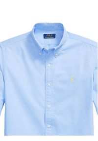 Polo Ralph Lauren Koszula 710805564509 Niebieski Regular Fit. Typ kołnierza: polo. Kolor: niebieski. Materiał: bawełna #2