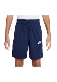 odzież Nike. Kolor: niebieski. Długość: krótkie. Sezon: lato #1