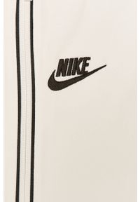 Nike Sportswear - Bluza. Okazja: na co dzień. Typ kołnierza: bez kaptura. Kolor: biały. Materiał: bawełna, materiał, dzianina, tkanina, poliester. Wzór: gładki. Styl: casual #5