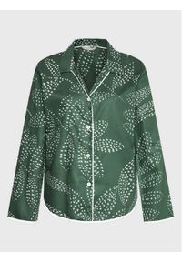 Cyberjammies Koszulka piżamowa Imogen 9340 Zielony Relaxed Fit. Kolor: zielony. Materiał: bawełna