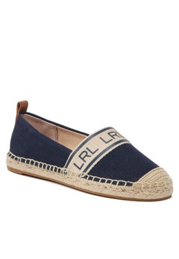 Lauren Ralph Lauren Espadryle Caylee II 802891448001 Granatowy. Kolor: niebieski. Materiał: materiał