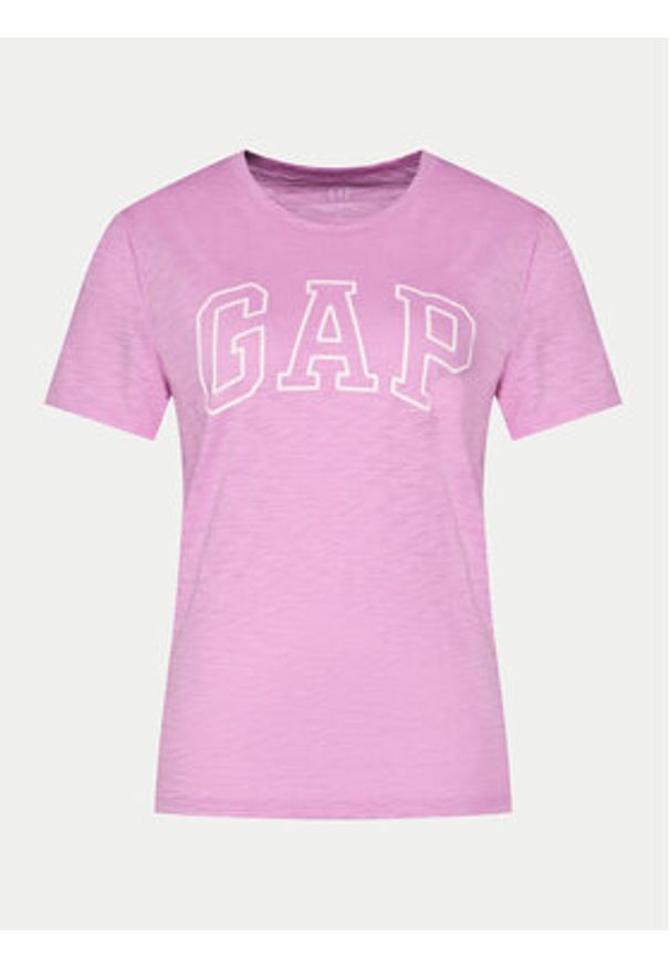 GAP - Gap T-Shirt 871344-03 Różowy Regular Fit. Kolor: różowy. Materiał: bawełna