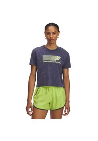 Koszulka damska Under Armour Graphic. Kolor: niebieski. Sport: bieganie #1