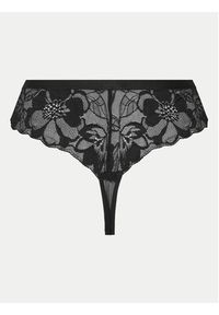 Hunkemöller Stringi Sophia 300460 Czarny. Kolor: czarny. Materiał: syntetyk