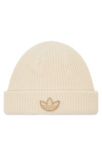 Adidas - Czapka adidas. Kolor: beżowy #1