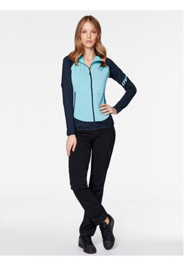 Dynafit Bluza techniczna Transalper Light 08-71177 Błękitny Regular Fit. Kolor: niebieski. Materiał: syntetyk