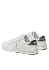 Polo Ralph Lauren Sneakersy Heritage Court III RL01357100 Biały. Kolor: biały. Materiał: skóra