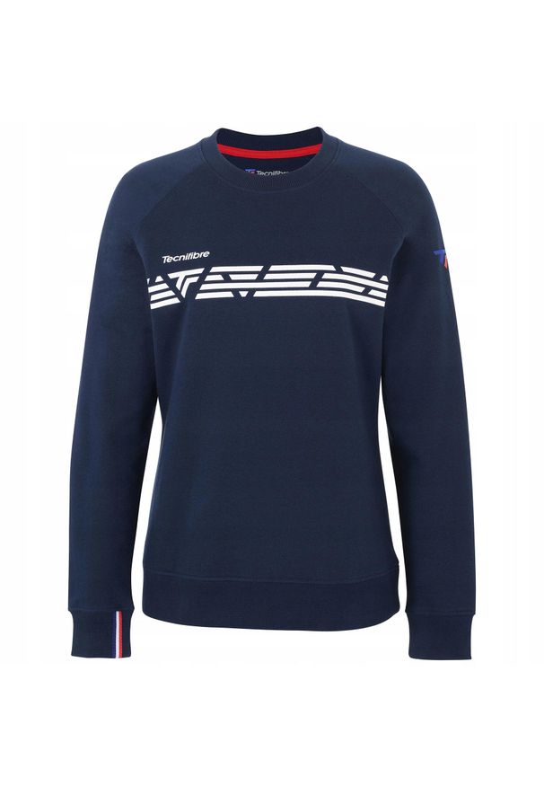 TECNIFIBRE - Bluza dziecięca lifestyle Tecnifibre Lady Sweat. Kolor: niebieski