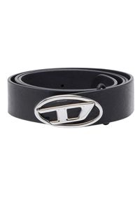 Diesel - DIESEL Czarny męski pasek B-1DR-LAYER, Rozmiar 100. Kolor: czarny #6