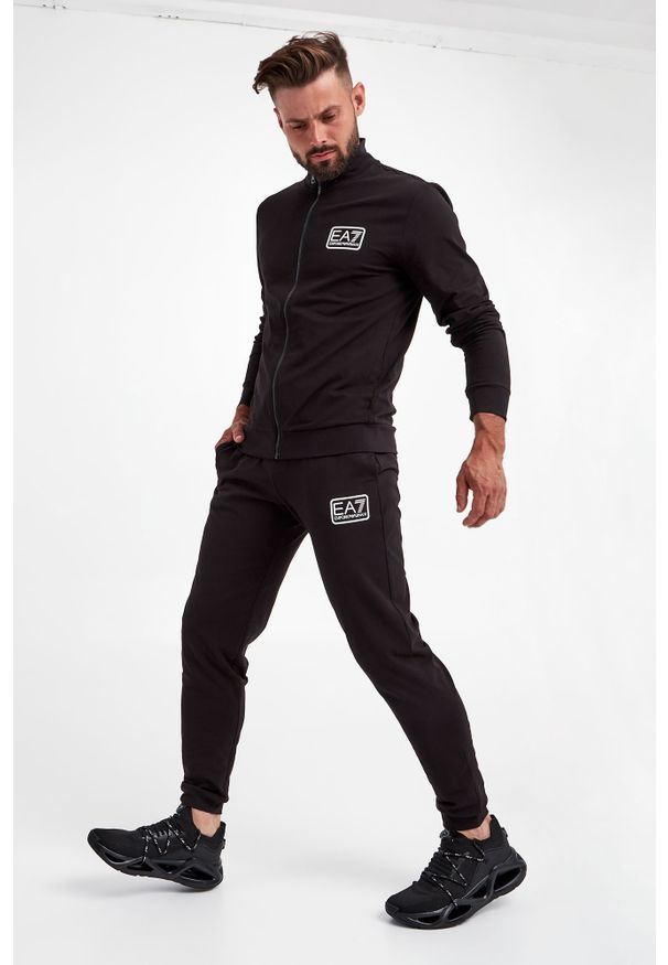 EA7 Emporio Armani - Dres EMPORIO ARMANI. Materiał: dresówka. Wzór: nadruk