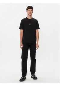 Karl Lagerfeld Jeans T-Shirt 245D1705 Czarny Regular Fit. Kolor: czarny. Materiał: bawełna #5