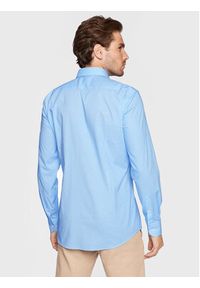 BOSS - Boss Koszula H-Hank-Kent-C1-214 50478620 Błękitny Slim Fit. Typ kołnierza: kołnierzyk klasyczny. Kolor: niebieski. Materiał: bawełna #3