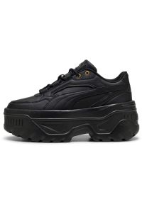 Buty sportowe damskie Puma Karmen X tra. Kolor: czarny. Materiał: materiał, skóra ekologiczna #1