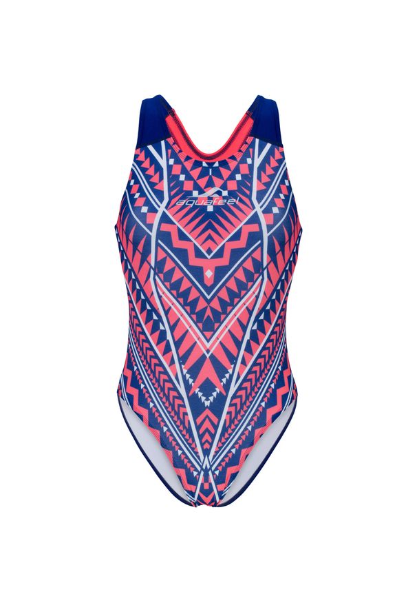AQUAFEEL - Strój kąpielowy damski Aquafeel Aquafeelback "Wild Graphic". Kolor: wielokolorowy