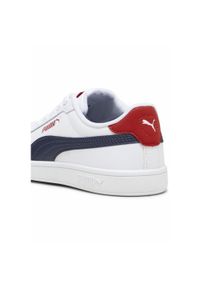 Puma - Dziecięce buty Smash 3.0 L PUMA White Navy For All Time Red Blue. Kolor: biały, czerwony, wielokolorowy, niebieski