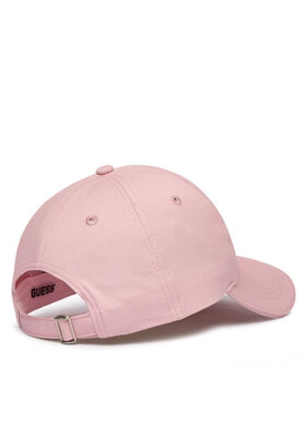Guess Czapka z daszkiem V6GZ07 W2122 Różowy. Kolor: różowy. Materiał: bawełna