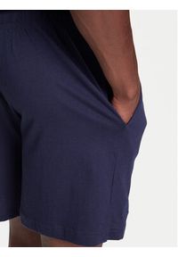 Kappa Szorty materiałowe Logo Korpo Cabas 303HZE0 Granatowy Regular Fit. Kolor: niebieski. Materiał: bawełna #5