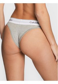 Calvin Klein Underwear Figi brazylijskie 000QF5981E Szary. Kolor: szary. Materiał: bawełna