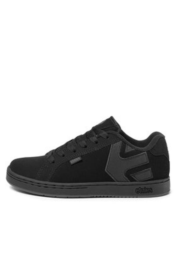 Etnies Sneakersy Fader 4101000203 Czarny. Kolor: czarny. Materiał: skóra, nubuk