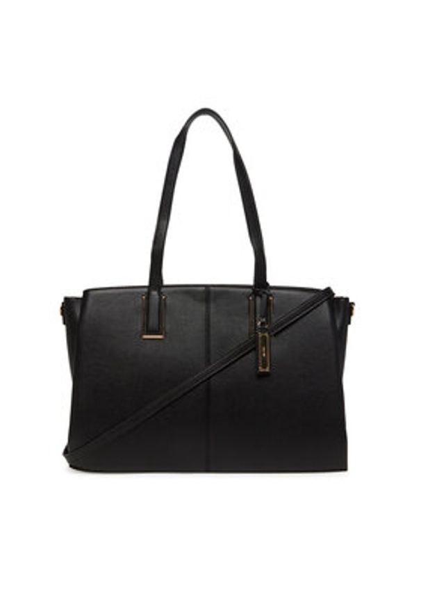 Aldo Torebka Haoredia 13989404 Czarny. Kolor: czarny. Materiał: skórzane
