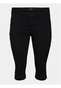 Vero Moda Curve Jeansy Cjune 10303171 Czarny Slim Fit. Kolor: czarny