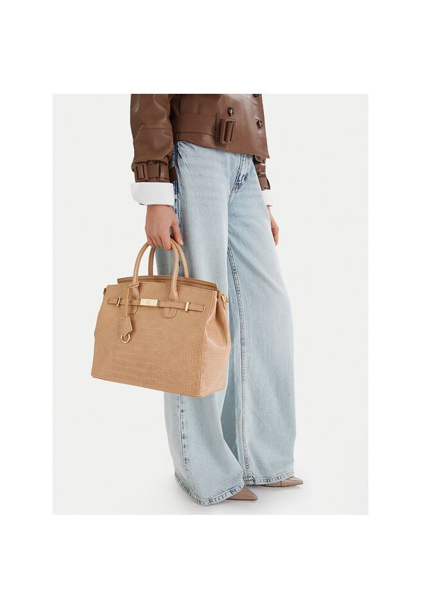 Torebka Nine West. Kolor: beżowy