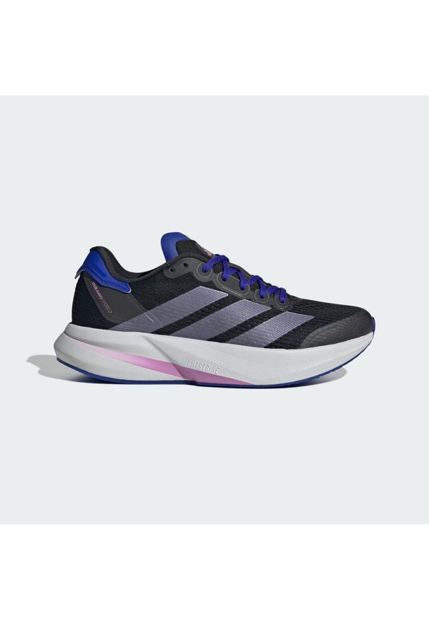 Adidas - Buty Duramo Speed 2 Running. Kolor: fioletowy, niebieski, wielokolorowy, czarny. Materiał: materiał. Sport: bieganie